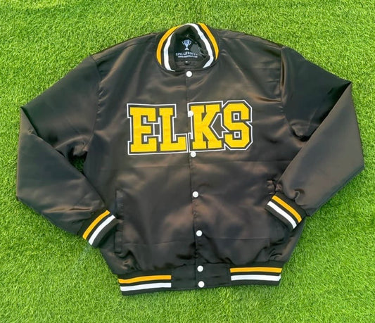 Centerville ELKS Satin Bomber Jacket