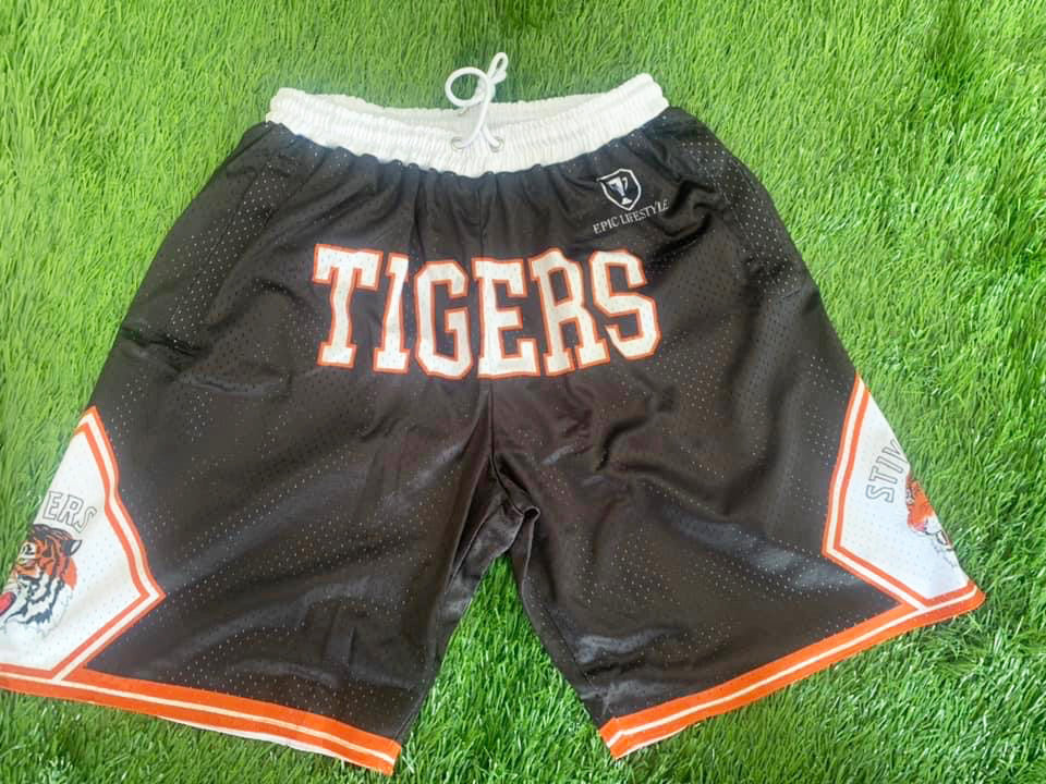 STIVERS TIGERS BASKETBALL SHORTS